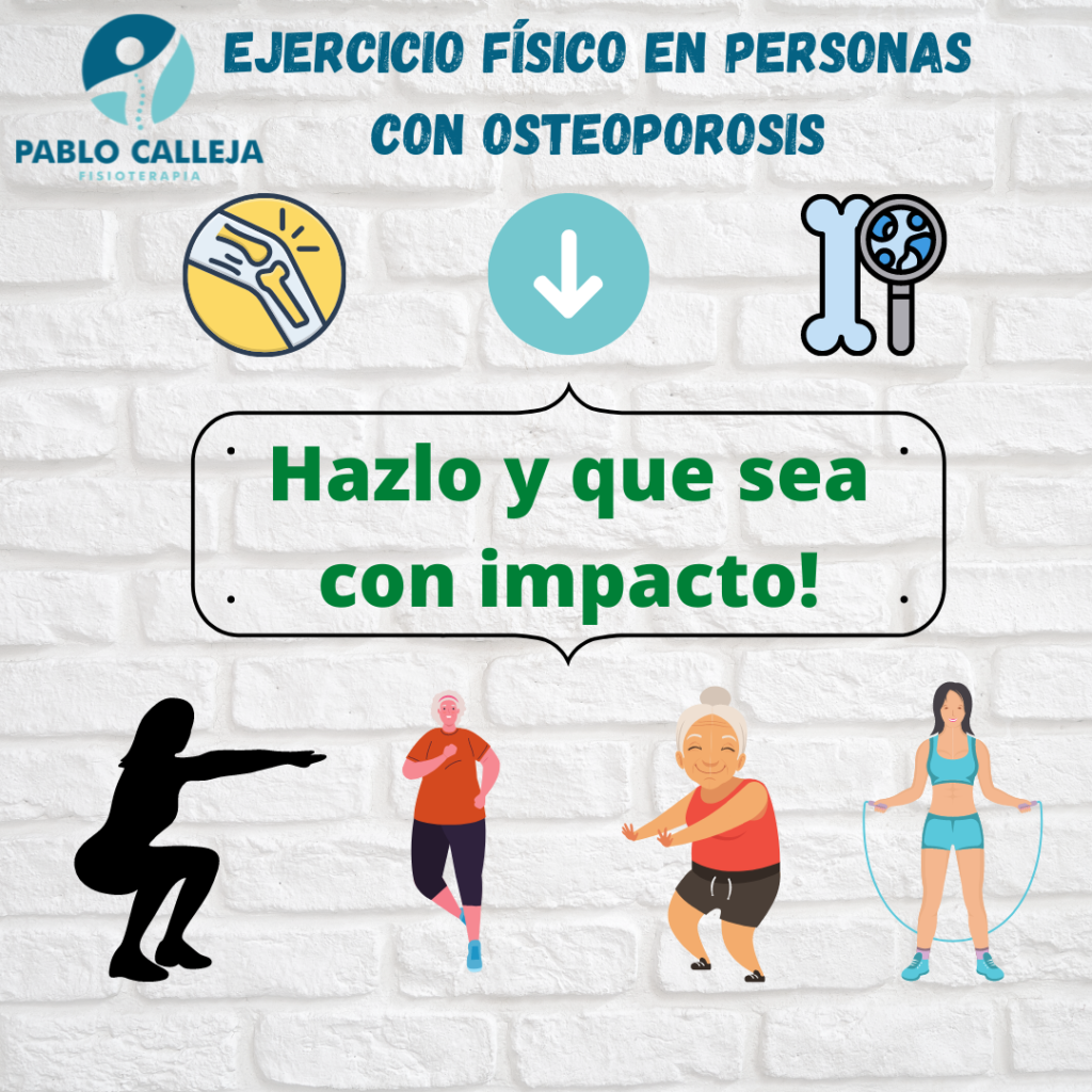 Ejercicio físico en personas con osteoporosis